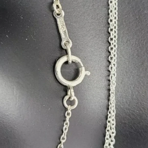 Tiffany & Co. Silver Moon Necklace - Picture 8 of 11